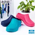 ANNO Soft Work Breathable Shoes for Women Men Light Nurse Clog Anti-slip Slipper Flat Hospital