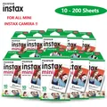 10-200 Sheets Fuji Fujifilm instax Mini 12 11 9 7+ 90 25 50 Film Camera 3 Inch White Edge Films