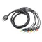 Câble audio vidéo RCA pour console de jeu PS3 PS2, coordinateur AV HDTV haute résolution