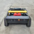 Crawler Remote Control Robot Lawn Mower Slope Mower Self Propelled Gasoline Lawn Mower