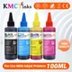 KMCYinks 100ml Bottle Ink For Canon MG2540 MG2540S MG 2540 2540S PIXMA TS3140 MG3040 IP445 MG2940