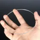 Small Round Plexiglass Transparent Clear Plastic Sheet Acrylic Board Organic Glass