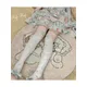 Candy Lolita Socks for Women Spring Summer Autumn Tube Socks Velvet Print Knee Socks Lolita Japanese