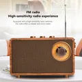 AS23 Retro FM Radio Portable Radio Receiver Support U Disk/insert Tf Card Radio Bluetooth 5.1