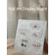 1Pcs Ins Style Nail Art False Tips Display Board Transparent Acrylic Nail Gel Polish Display Stand