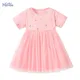 Little maven-Vêtements de princesse d'été pour enfants robes en maille pour bébés filles vêtements