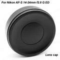 Pour Nikon AF-S 14-24mm f/2.8G ED Capuchon d'objectif avant Slip-on Plastique noir NP3257