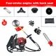 9 in1 New High Quality Backpack Brush Cutter Grass Cutter With4 stroke 35cc Petrol Engine Tree