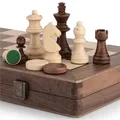 Jeu explorez ecs et de dames international en bois échiquier pliant jouet cadeau chevalier