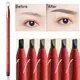 1pcs Eyebrow Pencil Cosmetics Eyebrow Tint Waterproof Microblading Tattoo Brow Pen Eye Brow Pencil