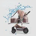 Universal Stroller Rain Cover Baby Car Weather Wind Sun Shield Transparent Breathable Trolley