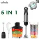 Wancle Electric Immersion Hand Blender Mixer 1000W 5 in 1 Powerful Kitchen Blender for Egg Whisk