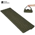 MOBI GARDEN Camping Ultra-light Air Mat Backpacking Portable Thickened Sleeping Mat single R value