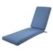 Arlmont & Co. Jaylon Outdoor Chaise Lounge Cushion Polyester in Red/Blue | 3 H x 26 W in | Wayfair B1B96C6FFC494C07A4231749303D5DC6