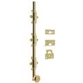 idh by St. Simons Solid Brass 18" Heavy Duty Surface Bolt in Yellow | 18 H x 0.6 W x 2 D in | Wayfair 11280-003