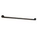 Kingston Brass Meridian Grab Bar Metal in Brown | 2.81 H x 1.25 D in | Wayfair DR514365