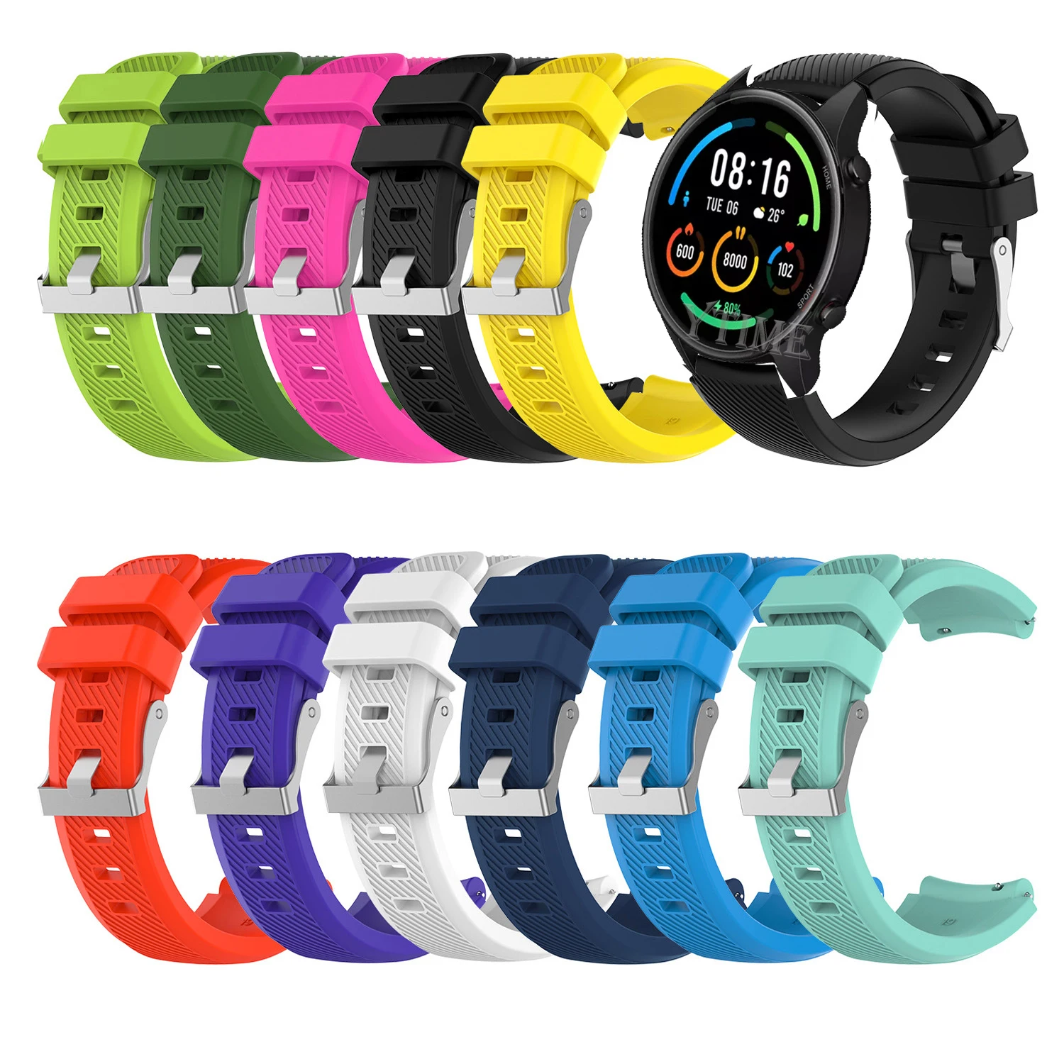 Per Honor Watch GS Pro cinturino cinturino cinturini in silicone cinturini 22mm cinturini per orologi per Honor Magic Watch 2 46mm Jaya Biya