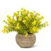 Primrue 3.75" Artificial Flowering Plant in Pot | 6.5 H x 5 W x 5 D in | Wayfair E09FB1089B1747A4B1314F9A23C95B64