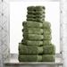 Alcott Hill® Huson 10 Piece Egyptian-Quality 800 GSM Plush Heavy Highly Absorbent Luxury Bath Towel Set Terry Cloth in Green | 30 W in | Wayfair