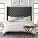 Zipcode Design™ Kaster Standard Bed Upholstered/Linen in Brown | 83.46 H x 87.8 W x 87.59 D in | Wayfair 7915D7539E7346EE8128A3FC9186D208