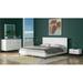 Mercury Row® Claudia Platform 5 Piece Bedroom Set Wood in Brown/White | Eastern King | Wayfair 49D3D1A578BC4BAAB0447B60D80AD470