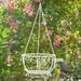 One Allium Way® Hanging Metal Basket Set Metal in White | 28.35 H x 12.2 W x 12.2 D in | Wayfair 3E23F3F72693420F867AE4256CA4E417