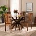 Red Barrel Studio® Benedikta 5 - Piece Dining Set Wood in Brown | 29.9 H in | Wayfair 9CE69124AE2F4B11B2BFFC0AA4C384EB