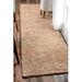 White 96 x 0.75 in Area Rug - Birch Lane™ Annelynn Farmhouse Handmade Jute Natural Rug Jute & Sisal | 96 W x 0.75 D in | Wayfair