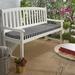 Kelly Clarkson Home Outdoor Sunbrella Seat Cushion Acrylic, Polyester in Black | 2 H x 42 W x 20 D in | Wayfair AC5FA38CC8F64A4DA3969B4AF19AB605