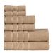 Charlton Home® Cora Ringspun 100% Cotton Bath Towel, Highly Absorbent 2 Bath Towels, 2 Hand Towels & 2 Washcloth 100% Cotton in Brown | Wayfair