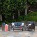 Wade Logan® Castelli 4 - Piece Sofa Seating Group w/ Cushions | Outdoor Furniture | Wayfair 7B17DE0B0EEC42E5BA1763A03F5AC71B