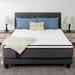 Twin Medium 10" Memory Foam Mattress - Alwyn Home Guthridge Sofa Bed | 75 H x 39 W 10 D in Wayfair E639F953E3404D87921C08CD94975B5E