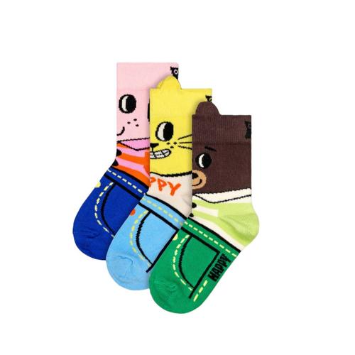 Happy Socks Socken Kinder mehrfarbig, 33-35