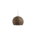 Suspension boule en rotin 80x80cm