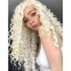 Long Pink Curly Wigs for Women Heat Synthetic Wave Curly Wig Layered Puffy Hair Replacement Wig Loose Curls Daily Party Wig