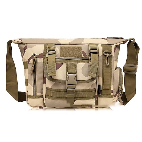 borsa per computer da uomo borsa a tracolla mimetica a ventaglio dell'esercito borsa a tracolla grande ipad3 borsa da uomo a4 borsa per il tempo libero