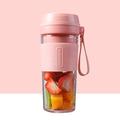 Spremiagrumi elettrico portatile Frullatore per frullati Mini frullatori a 4 coltelli USB Miscelatore ricaricabile senza fili Spremiagrumi tazza per viaggi sportivi
