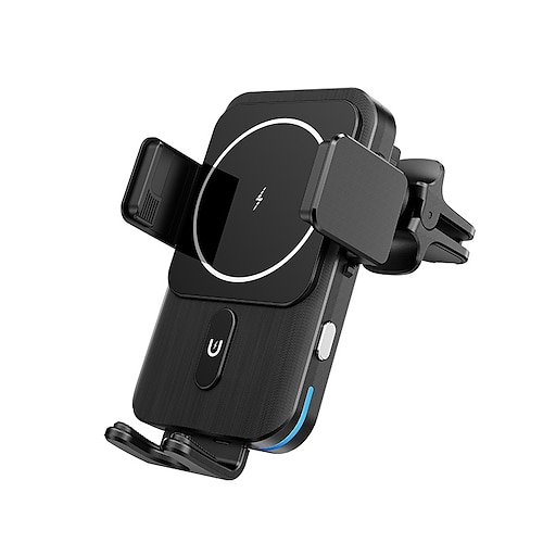 Caricabatteria da auto con cavo 15 W Potenza di uscita 1 porta Caricatore per auto Ricarica wireless veloce Universali per più dispositivi Per Compatibile con qualsiasi dispositivo abilitato alla