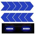 10 pz/set auto colori assortiti adesivo autoadesivo riflettente freccia segno nastro