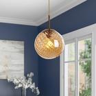 lampade a sospensione a led isola cucina in vetro 10 illuminazione in vetro soffiato a mano moderna casa colonica foyer ingresso lampade soffitto sospeso globo sopra tavolo ambra / grigio fumo