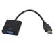 Adattatore 1080p compatibile HDMI-VGA cavo convertitore da digitale ad analogico per Xbox PS4 PC portatile TV Box per proiettore display HDTV
