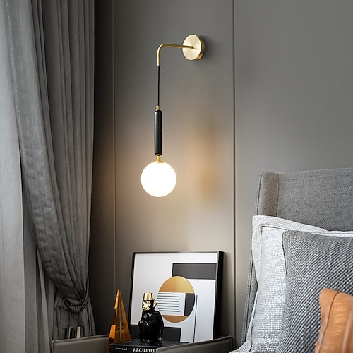 illuminazione del bagno vanità luce ip20 g9 applique da parete illuminazione bagno in ottone spazzolato luce con paralume in vetro trasparente applique da parete per bagno applique da parete per