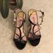 Michael Kors Shoes | Michael Kors Wedges | Color: Black/Gold | Size: 7.5