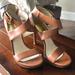 Michael Kors Shoes | Michael Kors Heels | Color: Tan | Size: 9