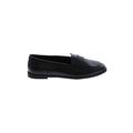 Old Navy Flats: Slip On Chunky Heel Casual Black Solid Shoes - Women's Size 8 - Almond Toe