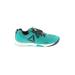 Reebok Sneakers: Athletic Platform Casual Teal Color Block Shoes - Women's Size 9 - Almond Toe