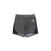 Beverly Hills Polo Club Athletic Shorts: Gray Marled Activewear - Women's Size Small