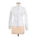 Devon Windsor Track Jacket: White Graphic Jackets & Outerwear - Women's Size Small