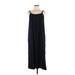 H&M Casual Dress - Slip dress: Black Dresses - Women's Size Large