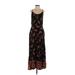 Band of Gypsies Casual Dress - A-Line Scoop Neck Sleeveless: Black Dresses - Women's Size Small
